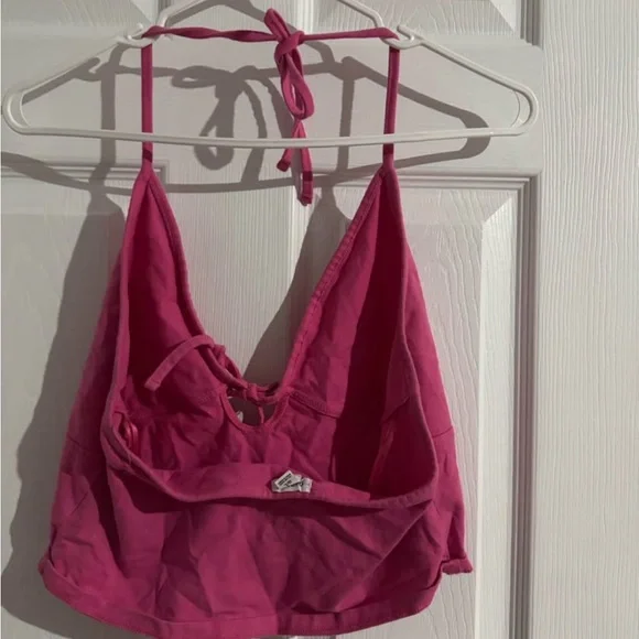 Pink Halter Top - Picture 2 of 2